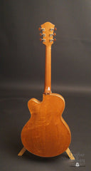 Buscarino Artisan Archtop guitar full back view
