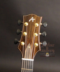 Applegate SJ Cocobolo guitar headstock