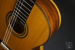 Manuel Contreras classical guitar purfling