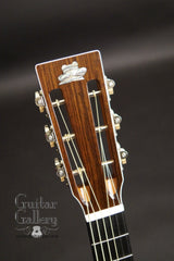 Froggy Bottom H-12 mahogany guitar headstock