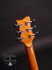 Greenfield G2 guitar back of headstock