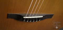 Oskar Graf OMc guitar ebony bridge