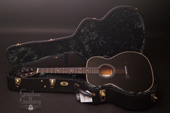 Froggy Bottom guitar black model H14 inside case