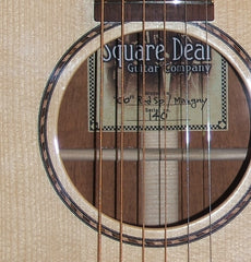 Square Deal Guitar Co label