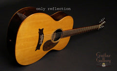 Hewett OM Brazilian rosewood guitar