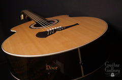 Klein Brazilian rosewood acoustic guitar with access door