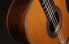 Wingert classical guitar detail