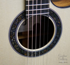 Kostal Mod D cutaway guitar stained glass rosette