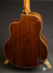 Madagascar rosewood McPherson guitar back