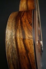 Osthoff FS Mango guitar side detail