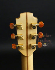 used Lowden F35 maple guitar headstock