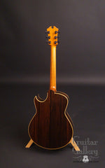 Marchione OM guitar full back view