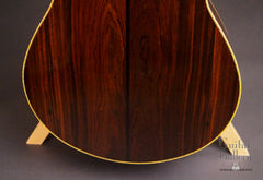 Marchione OM guitar back low