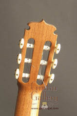 Marchione classical guitar headstock back