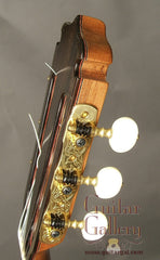 Marchione classical guitar headstock side