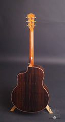 McPherson 4.5 Ebony guitar full back view