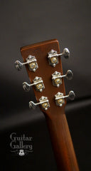 Merrill OM-18 guitar headstock back