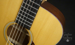Merrill OM-18 guitar upper bout