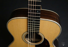 Martin OM-28 Modern Deluxe guitar detail
