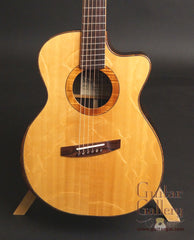 Mustapick OM cutaway guitar