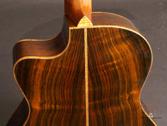 Mustapick Brazilian rosewood guitar heel