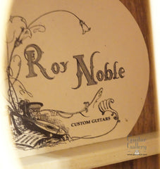 Roy Noble Dreadnought guitar label