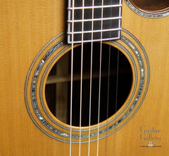Olson SJ cutaway guitar rosette