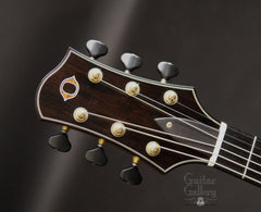 Olson SJ guitar headstock