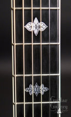 Colling guitar with engraved fretboard markers