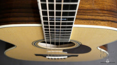 Collings OM3 guitar down front view
