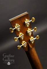 Collings OM3 guitar headstock back