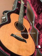 used Osthoff Grand Parlor guitar inside case
