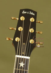 Huss & Dalton Custom CM guitar headstock