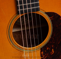 Collings D1ASB varnish guitar rosette