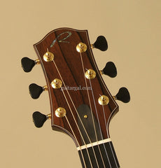 Ryan Nightingale Grand Soloist guitar headstock