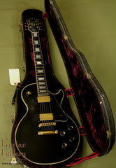 Gibson Guitar: Black Les Paul Custom (Janis Ian's)