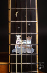 Hewett GC cutaway Guitar Fretboard Inlay