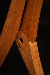 Solid Ground Cherry guitar stand detail