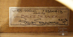 Schoenberg 000c guitar label