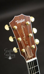 Taylor 814-BCE 25th anniversary guitar bound headstock