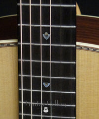 Tippin 000-12T guitar fretboard