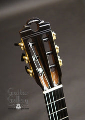 Wingert classical guitar headstock