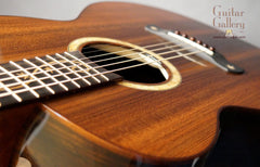 John Osthoff guitar with sinker redwood top