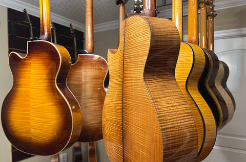 Maple Guitars at Guitar Gallery