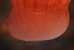 1934 Martin 00-17 all Mahogany guitar low back view