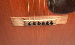 1934 Martin 00-17 all Mahogany guitar rosewood bridge