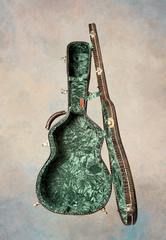 1934 Martin 00-17 all Mahogany guitar brown alligator Cedar Creek case