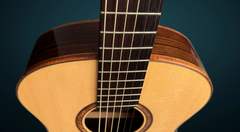 Bashkin OM royal Ebony guitar ebony fretboard