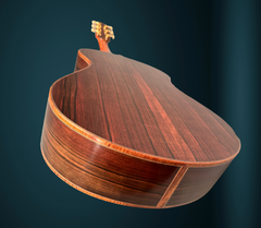 Bashkin OM royal Ebony guitar at GuitarGal.com