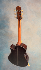 G R Bear SJc guitar full back view